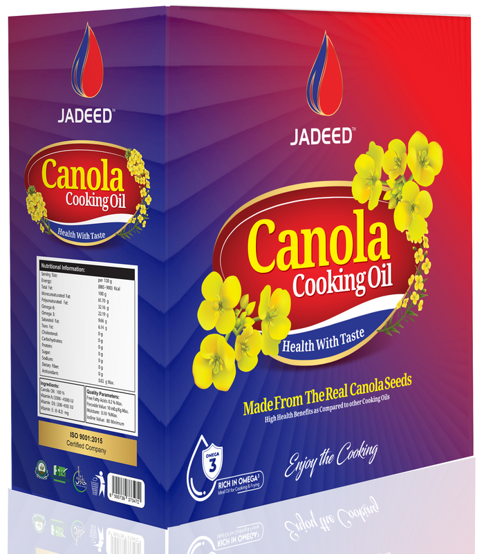 Jadeed Canola Cooking oil