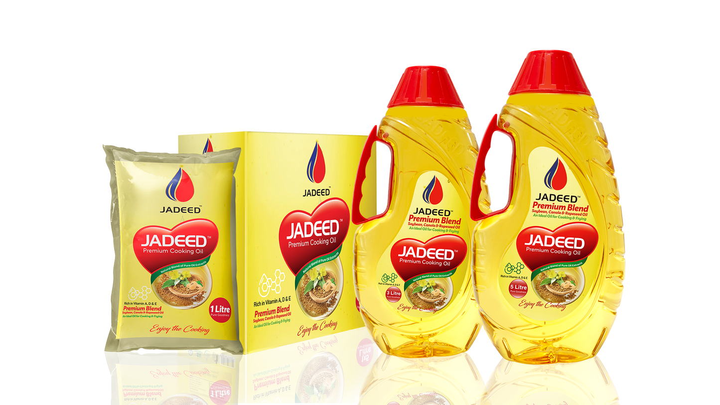 Jadeed Premium Blend Soybean Canola and rapseed oil