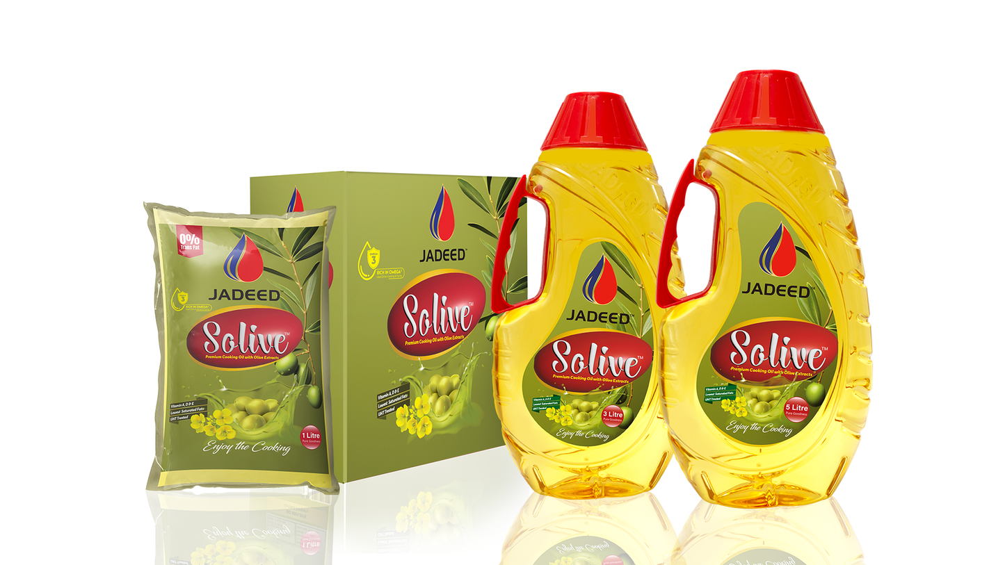 Jadeed Premium Solive Cooking Oil